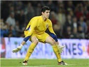 Bóng đá anh, ngoại hạng anh, lịch thi đấu euro 2012, Courtois làm lãng quên De Gea?